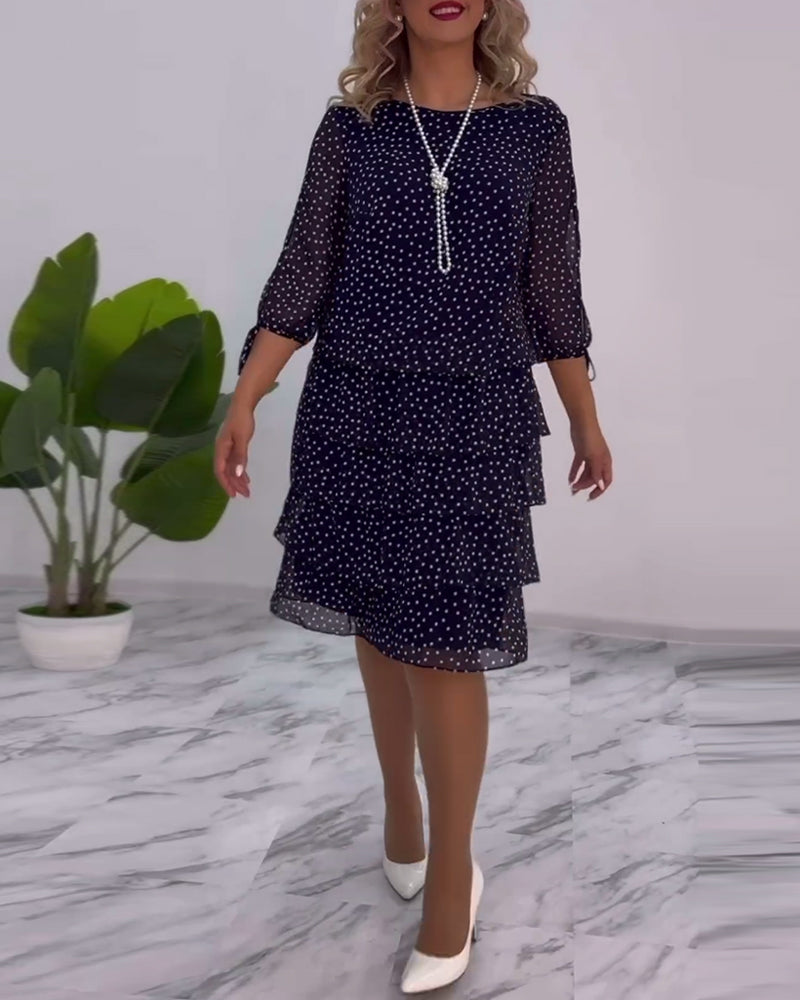 Women Dress | Elegant Summer Midi Dress-Women Dress-Eltrendio