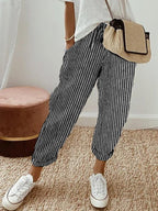 Womens Trousers | Wide Leg Casual Pants-Women Pants-Eltrendio