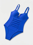 Cut Out Swimsuit | One Piece Monokini Swimwear-Women Swimsuit-Eltrendio