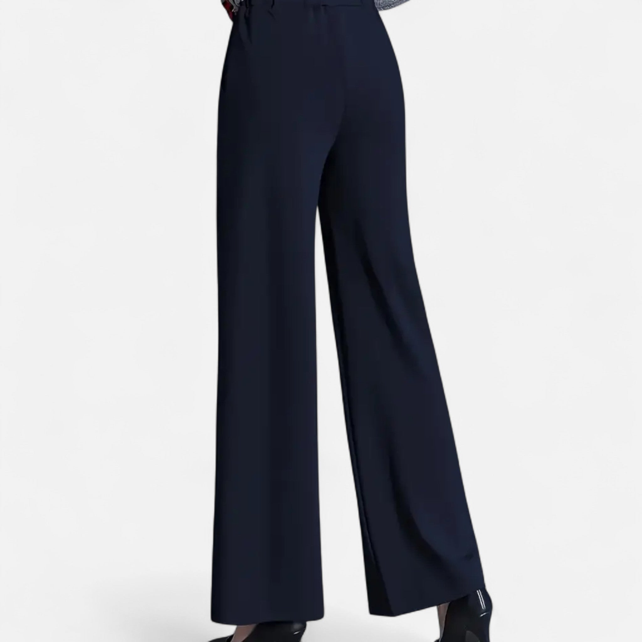 Women Trousers | High Waist Wide Leg Pants-Women Pants-Eltrendio
