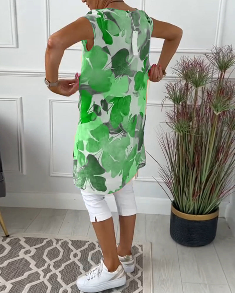 Women Dress | Floral Casual Midi Dress-Women Dress-Eltrendio