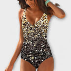 Women's Swimming Costume | One Piece Monokini Swimwear-Women Swimsuit-Eltrendio