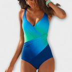 Women's Swimming Costume | One Piece Monokini Swimwear-Women Swimsuit-Eltrendio