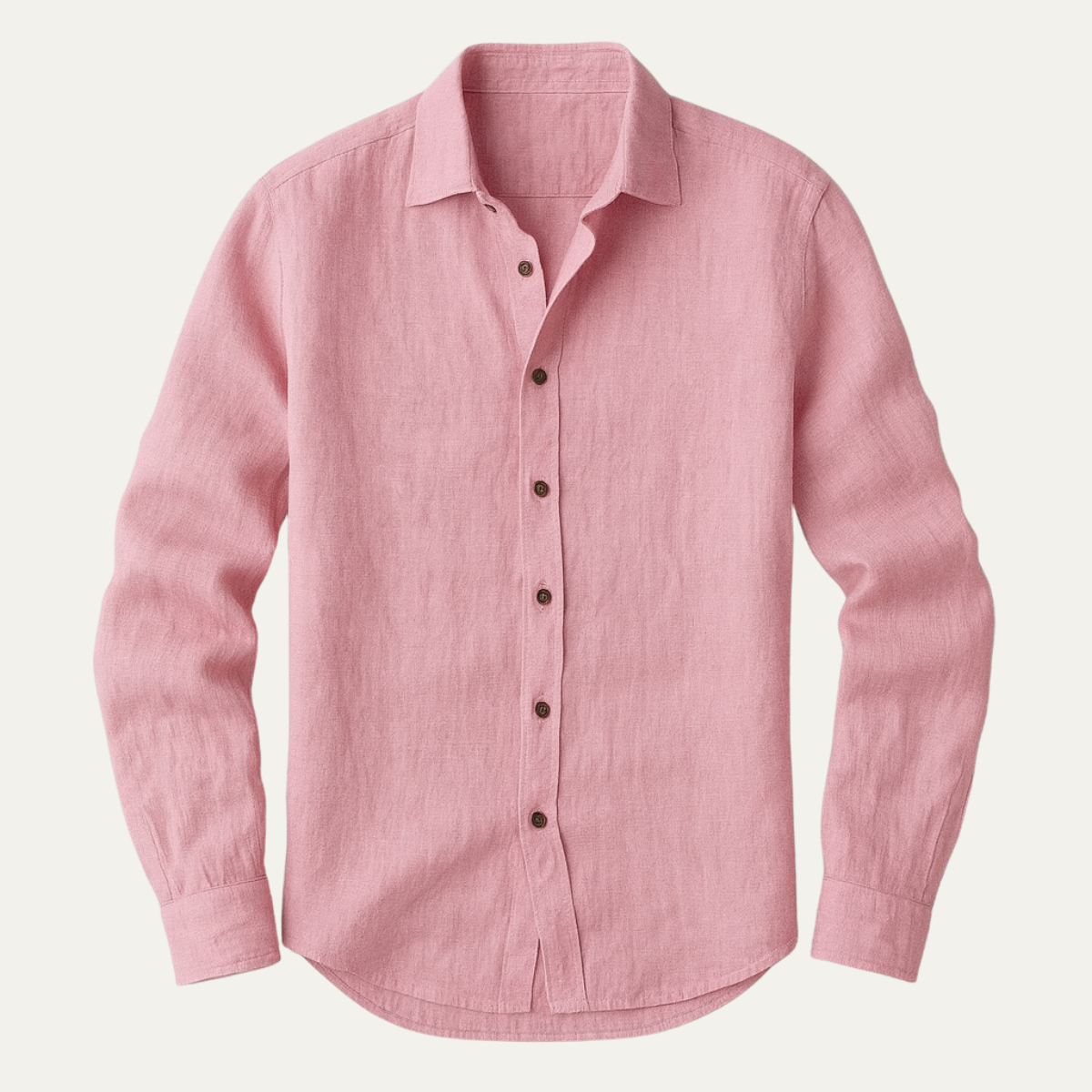 Ashford | Men’s Button Front Casual Shirt | Turn Down Collar Long Sleeves Daily Wear-Men Shirt-Eltrendio