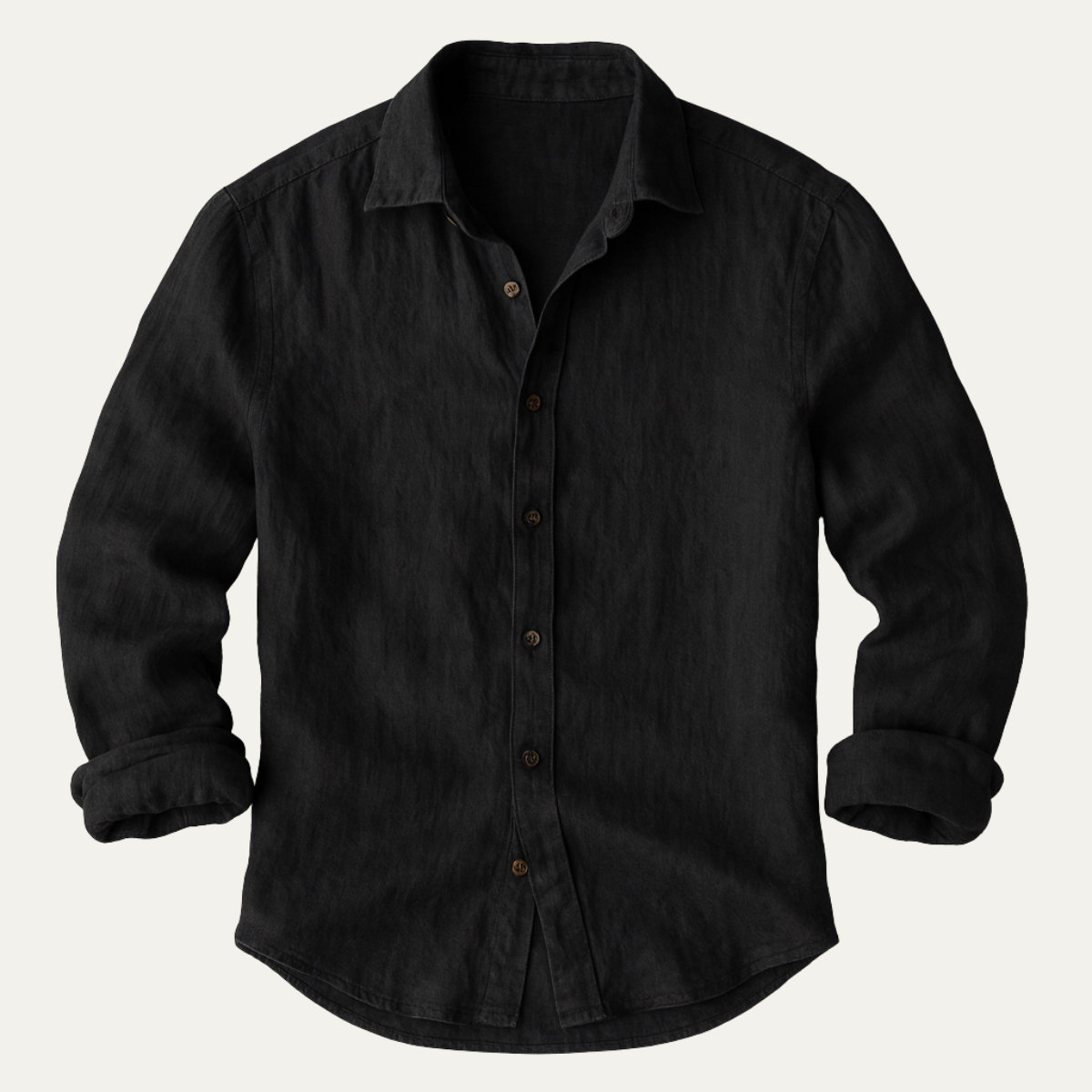Ashford | Men’s Button Front Casual Shirt | Turn Down Collar Long Sleeves Daily Wear-Men Shirt-Eltrendio