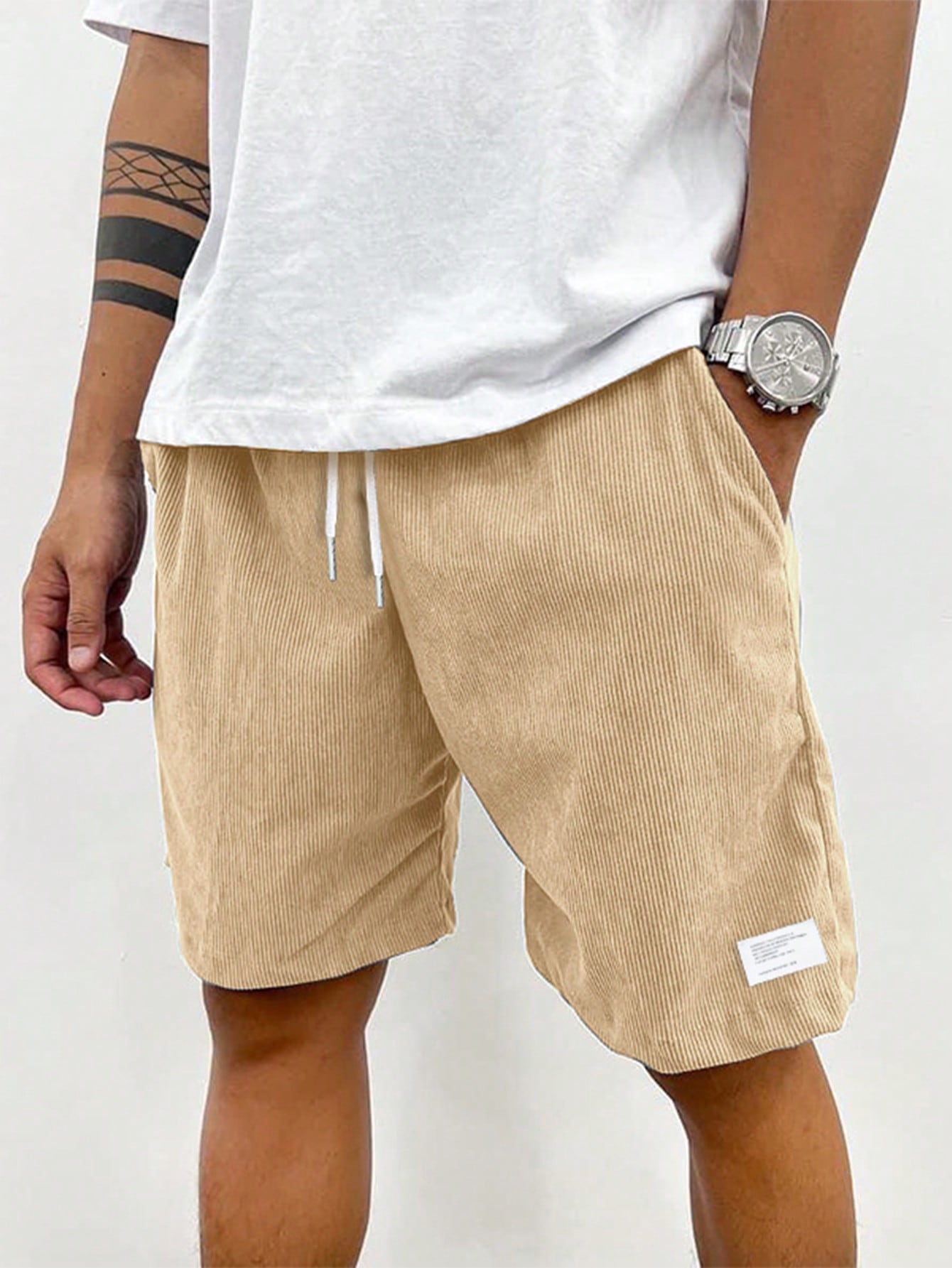 Bettina | Men's Summer Casual Drawstring Shorts - Image 6