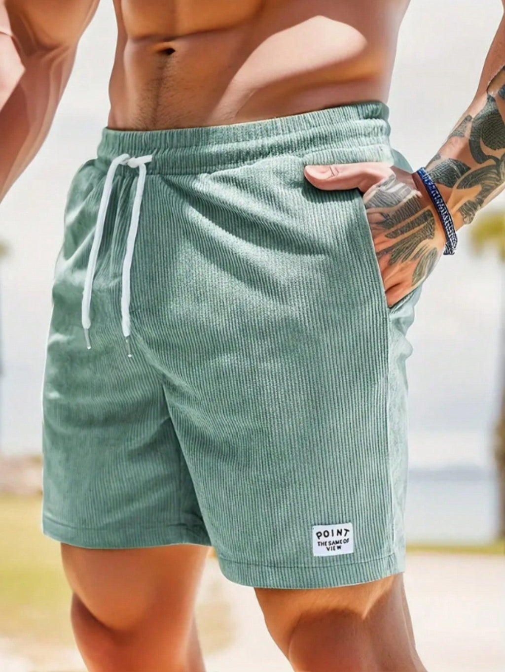 Bettina | Men's Summer Casual Drawstring Shorts - Image 13