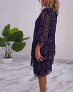 Women Dress | Elegant Summer Midi Dress-Women Dress-Eltrendio