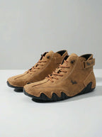 Men High Top Trainers | Lace Up Outdoor Design-Men Shoes-Eltrendio