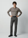 Men Slim Fit Trousers | Fitted Smart Casual Everyday Style-Men Trousers-Eltrendio