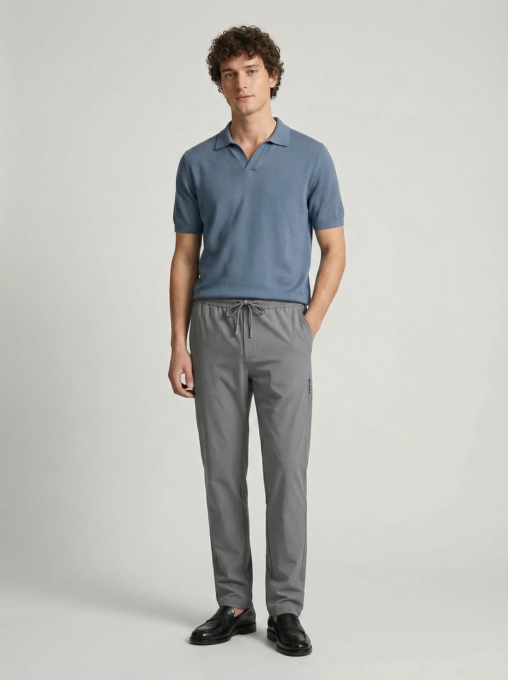 Men Joggers | Drawstring Waist Slim Fit Casual Style-Men Joggers-Eltrendio