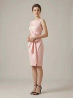 Women Midi Dress | Bow Waist Detail-Women Dress-Eltrendio