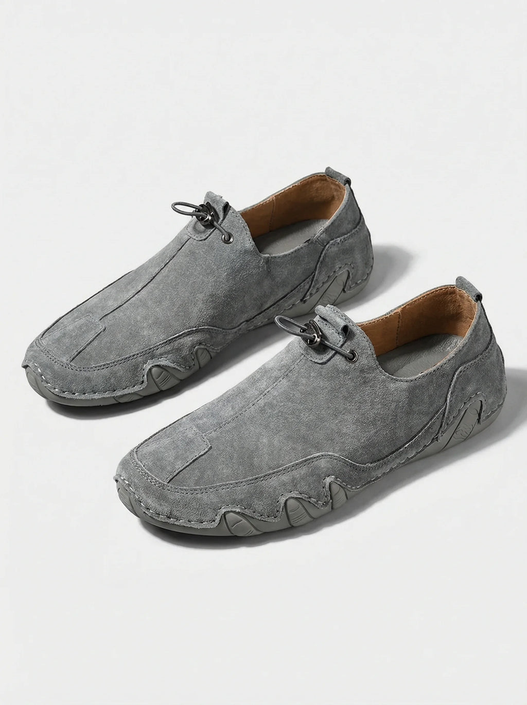 Men Slip On Trainers | Elastic Panel Design