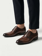 Men Derby Shoes | Classic Lace Up Design-Men Shoes-Eltrendio