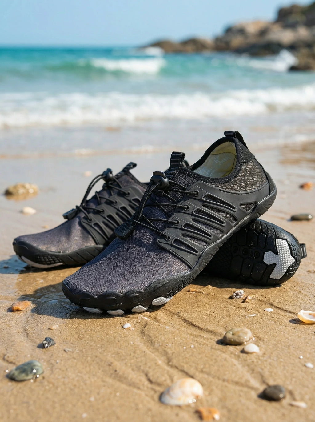 Water Shoes | Lace Up Aqua Swim Shoes-Water Shoes-Eltrendio