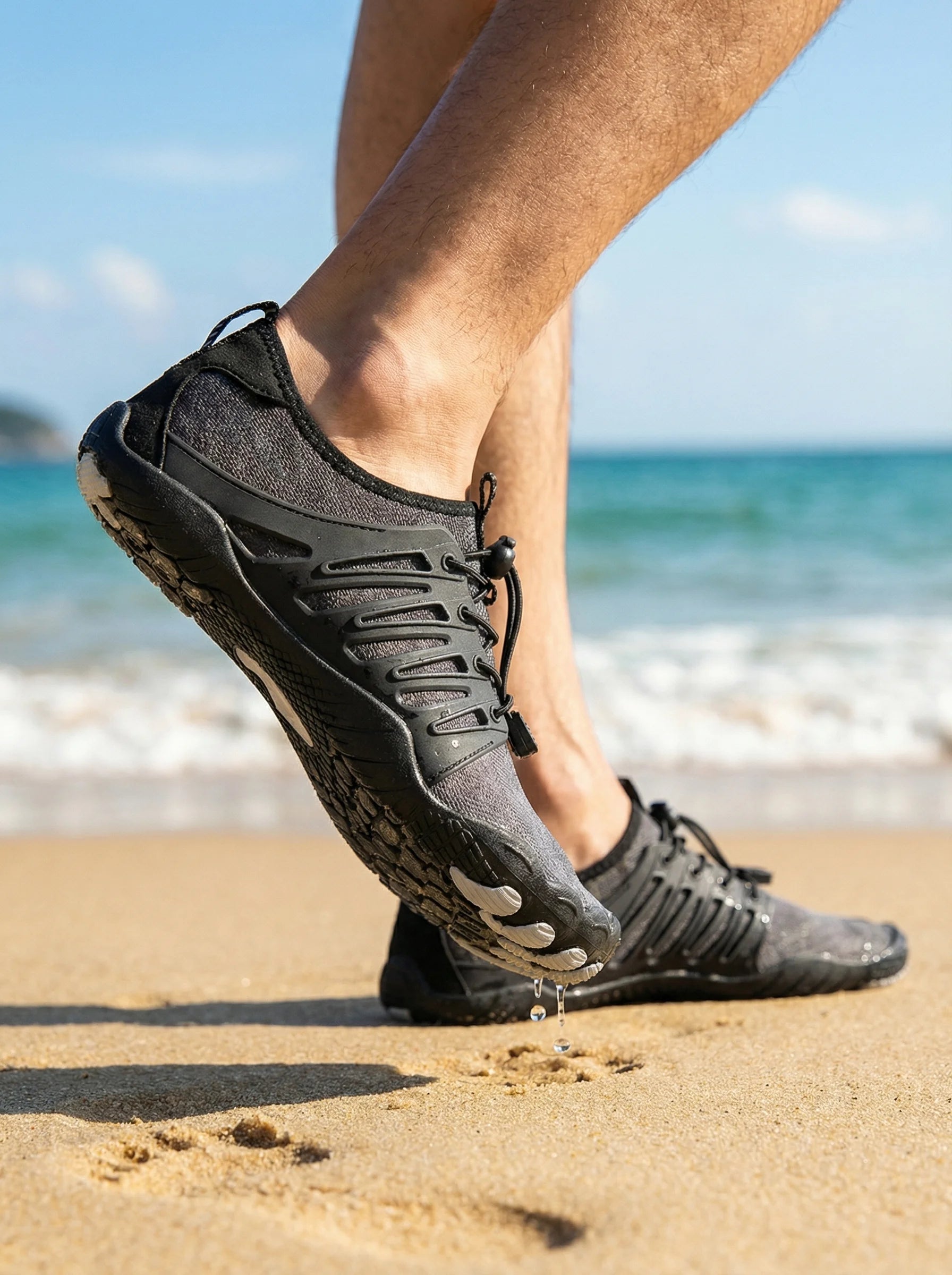 Water Shoes | Lace Up Aqua Swim Shoes-Water Shoes-Eltrendio