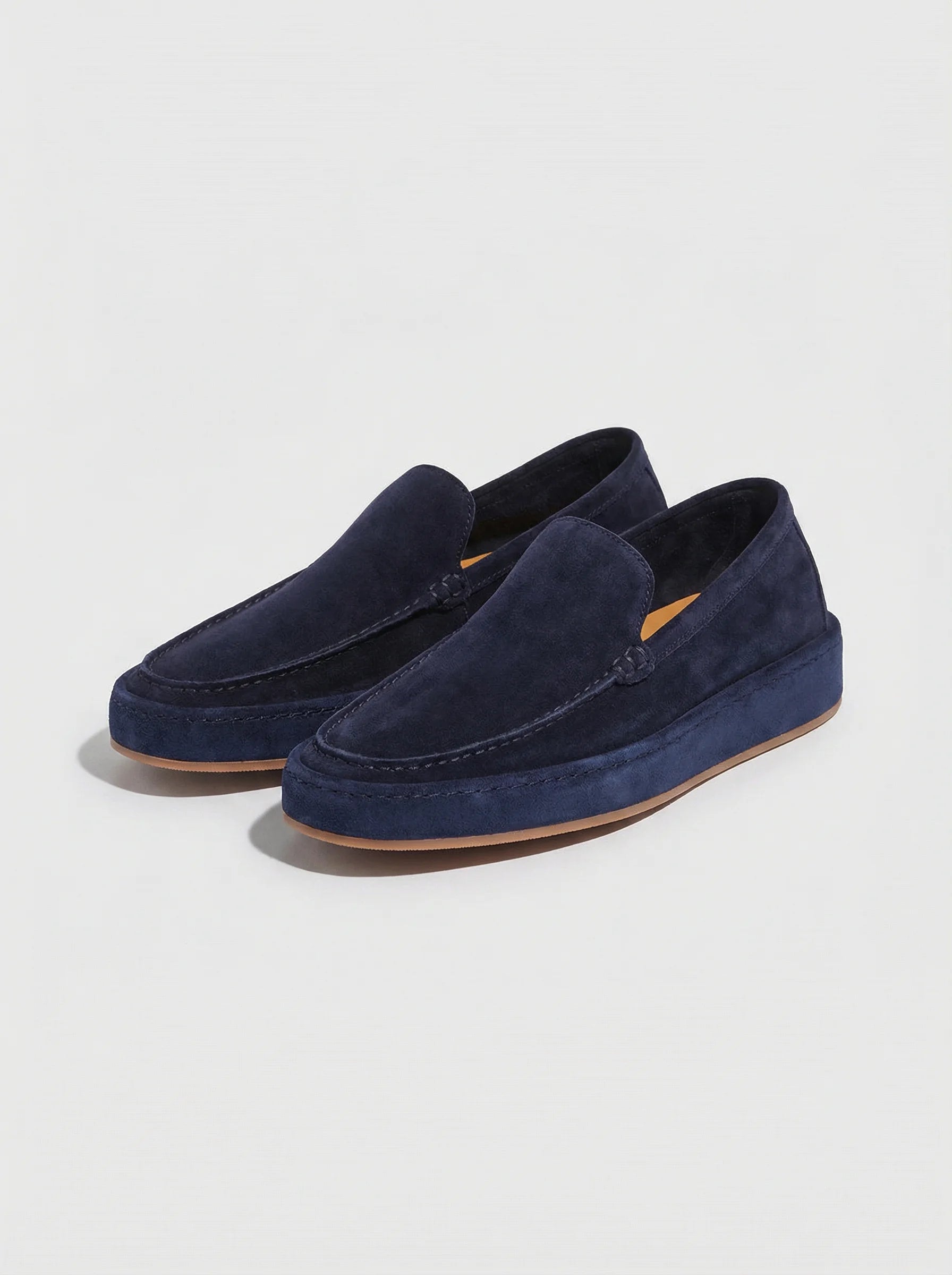 Men Slip On Loafers | Moc Toe Design