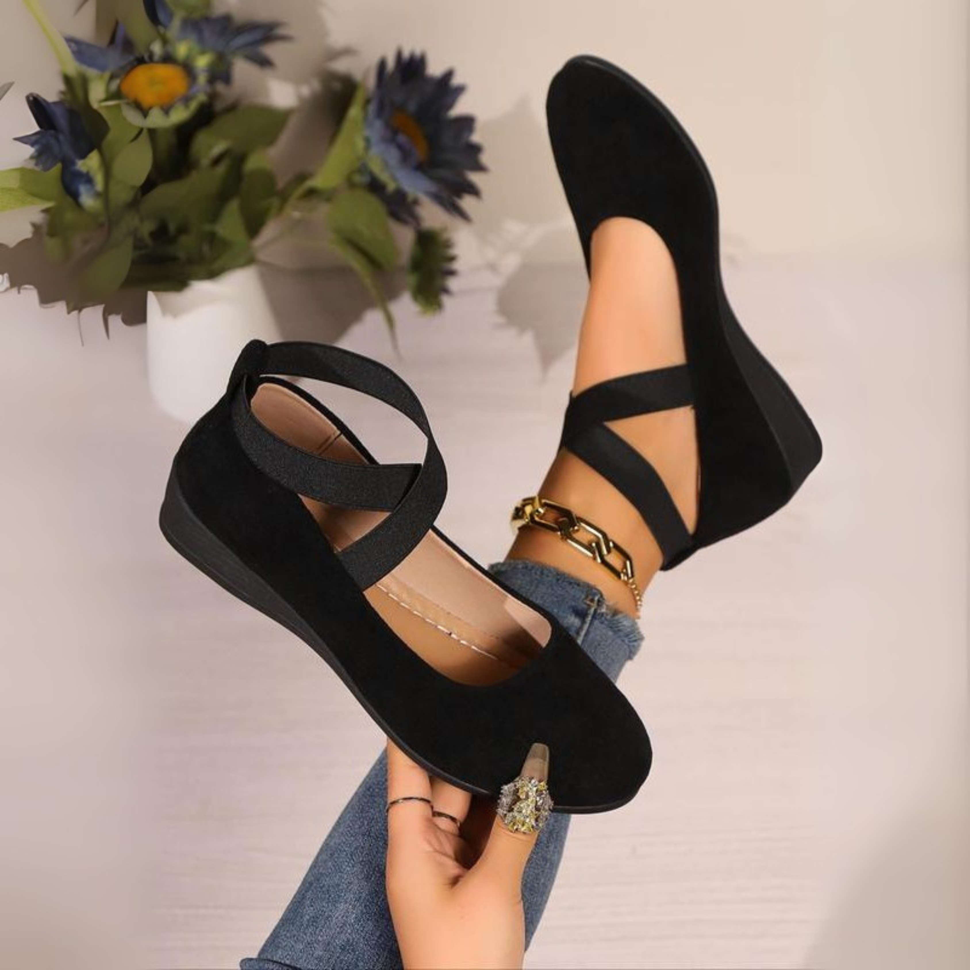 Mary Jane Shoes | Ballet Pumps-Women Shoes-Eltrendio
