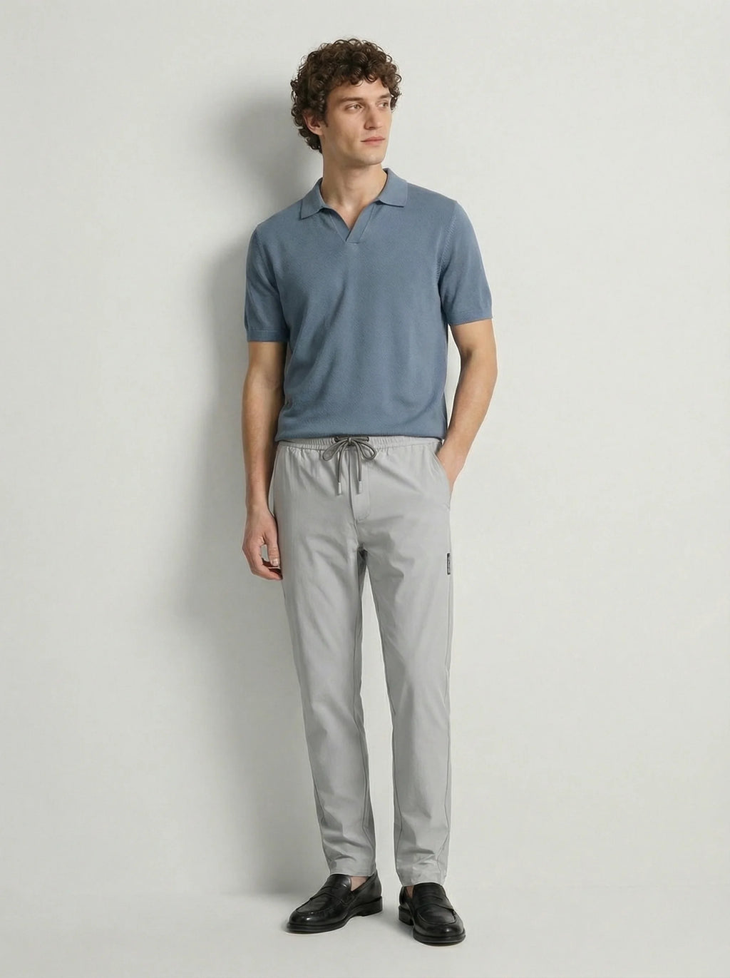 Men Joggers | Drawstring Waist Slim Fit Casual Style-Men Joggers-Eltrendio