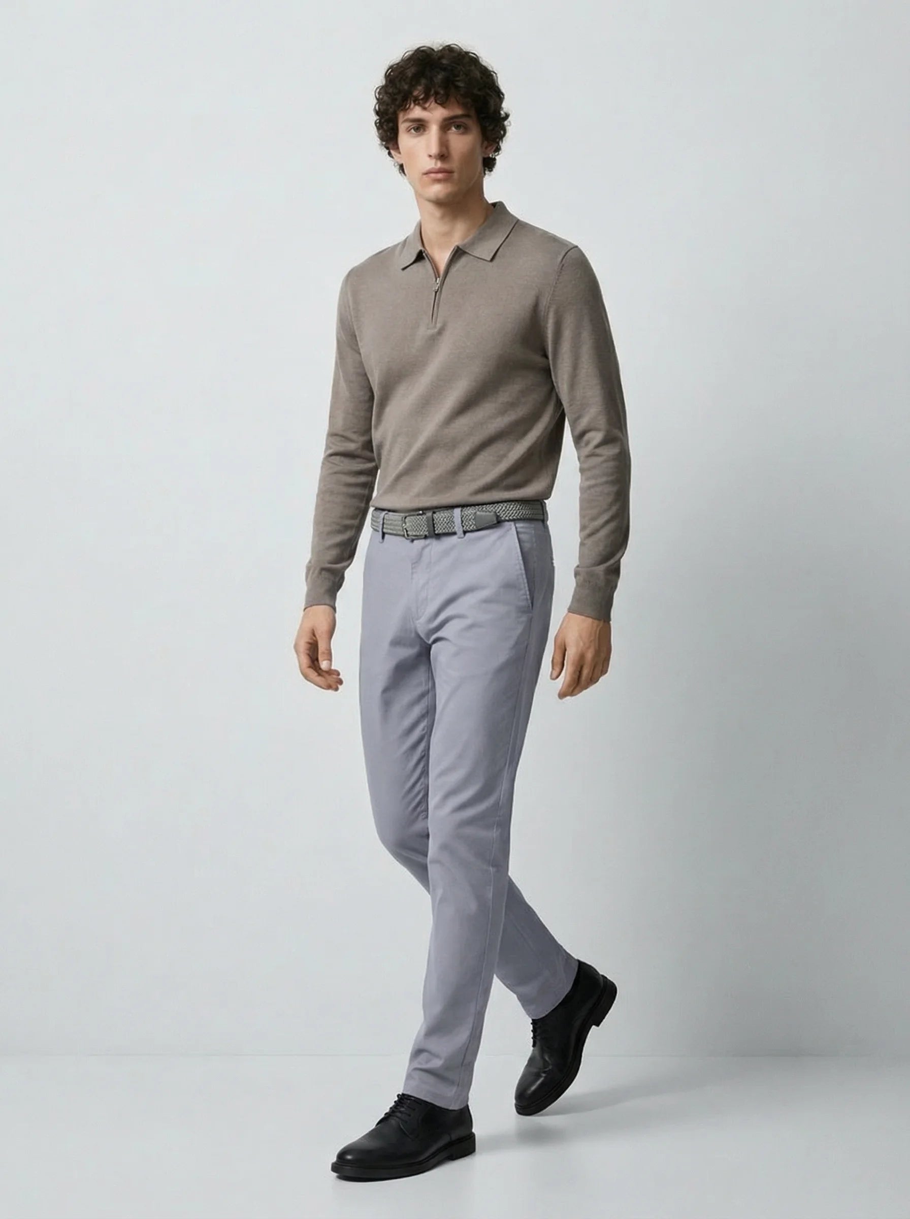Men Slim Fit Trousers | Fitted Smart Casual Everyday Style