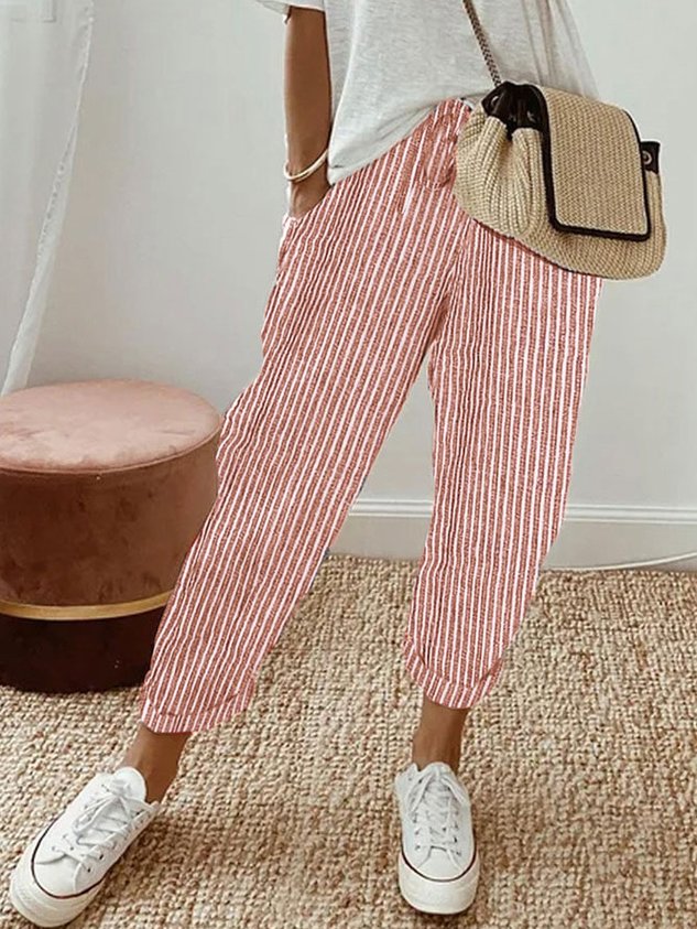 Womens Trousers | Wide Leg Casual Pants-Women Pants-Eltrendio