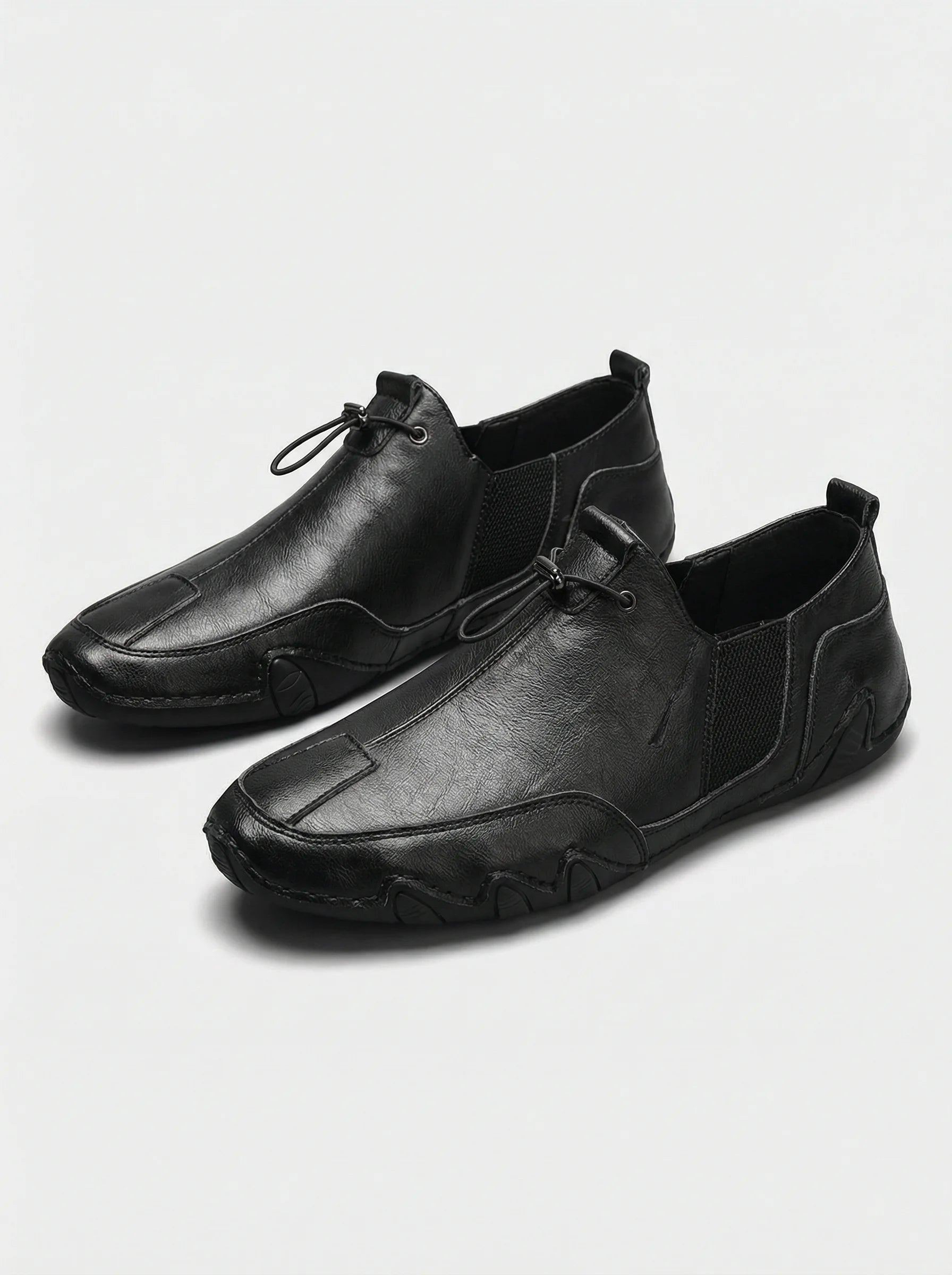 Men Slip On Trainers | Elastic Panel Design