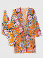 Women Swimsuit | Floral One Piece Monokini-Women Swimsuit-Eltrendio