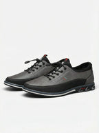 Men Casual Trainers | Lace Up Contrast Design-Men Shoes-Eltrendio