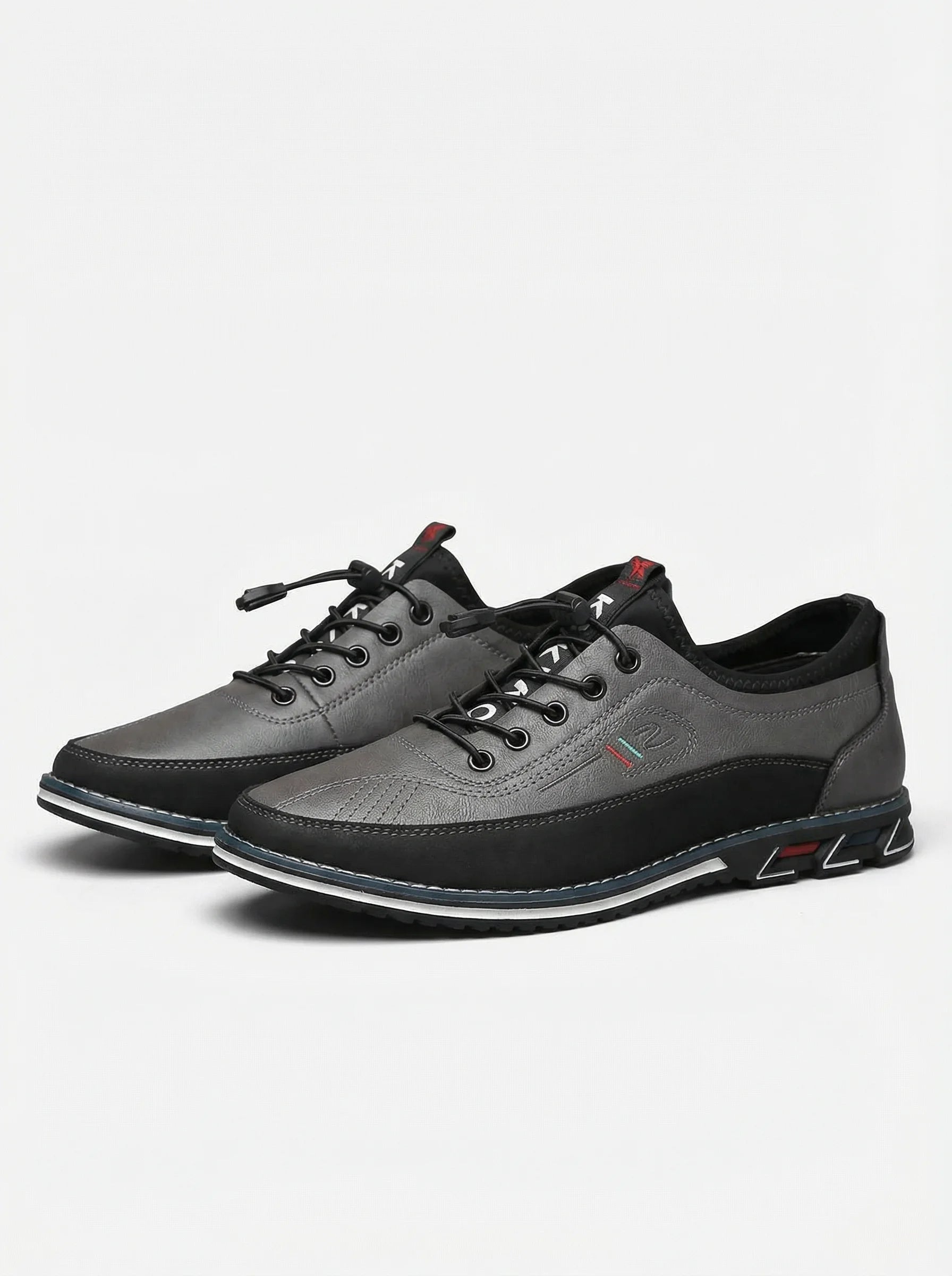 Men Casual Trainers | Lace Up Contrast Design