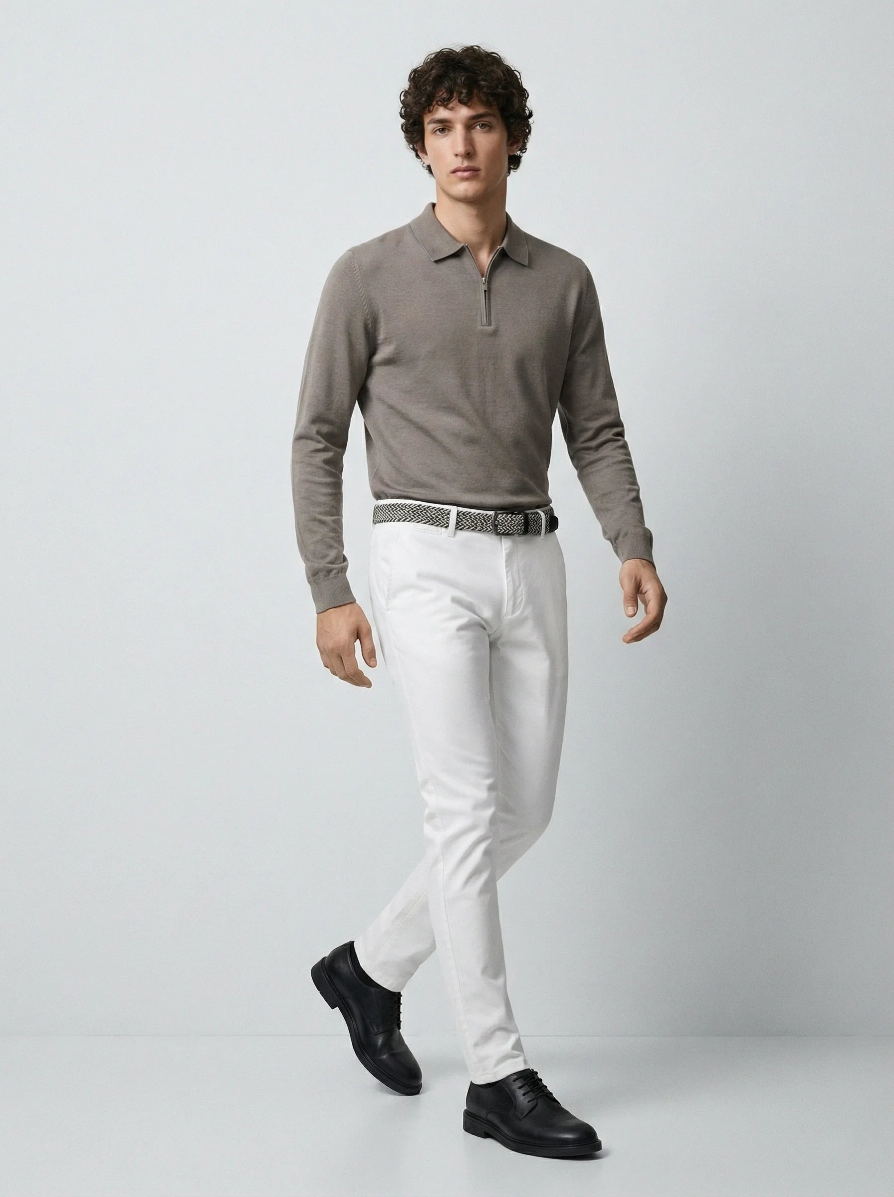 Men Slim Fit Trousers | Fitted Smart Casual Everyday Style