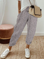 Womens Trousers | Wide Leg Casual Pants-Women Pants-Eltrendio