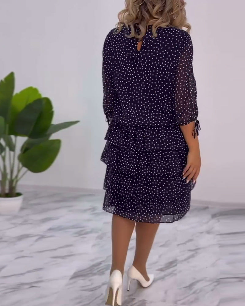 Women Dress | Elegant Summer Midi Dress-Women Dress-Eltrendio