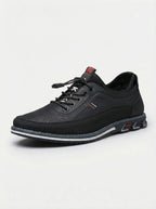 Men Casual Trainers | Lace Up Contrast Design-Men Shoes-Eltrendio