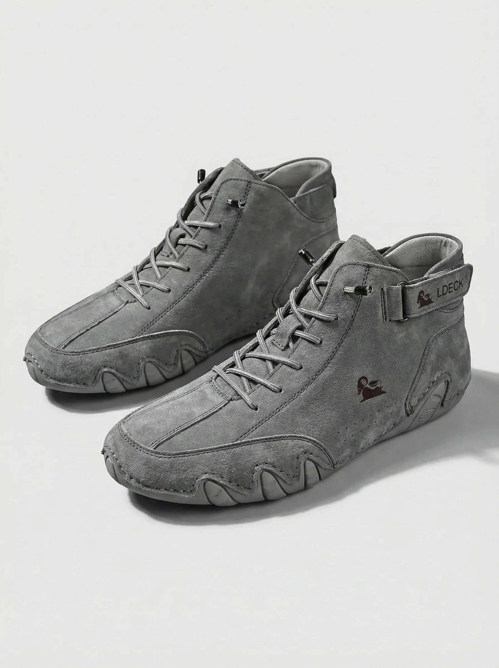 Men High Top Trainers | Lace Up Outdoor Design-Men Shoes-Eltrendio