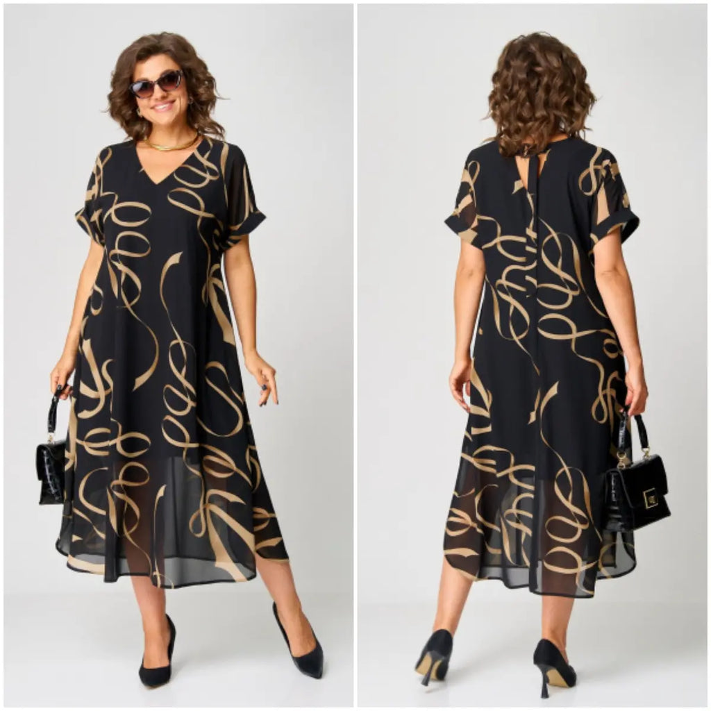 Women Dress | Midi Party Wedding Guest Dress-Women Dress-Eltrendio
