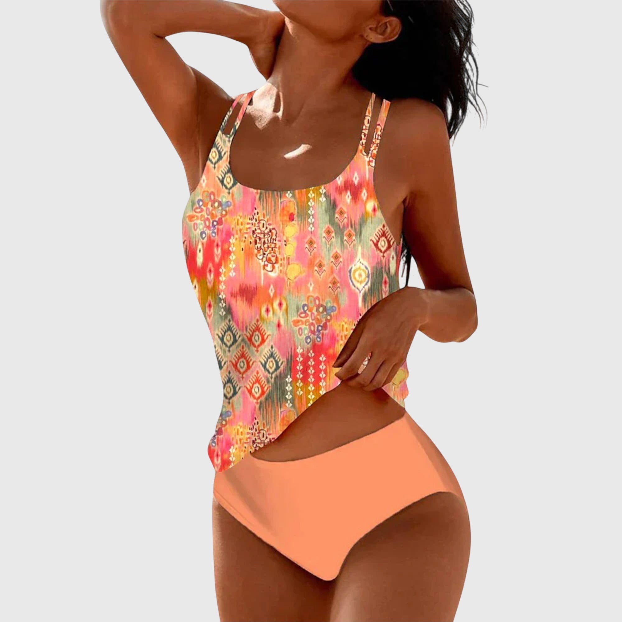 Women Swimsuit | Boho Two Piece Bikini-Women Swimsuit-Eltrendio
