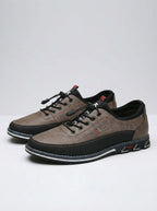 Men Casual Trainers | Lace Up Contrast Design-Men Shoes-Eltrendio