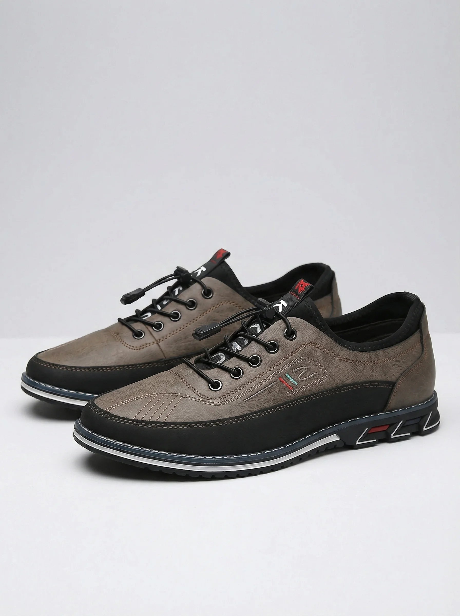 Men Casual Trainers | Lace Up Contrast Design