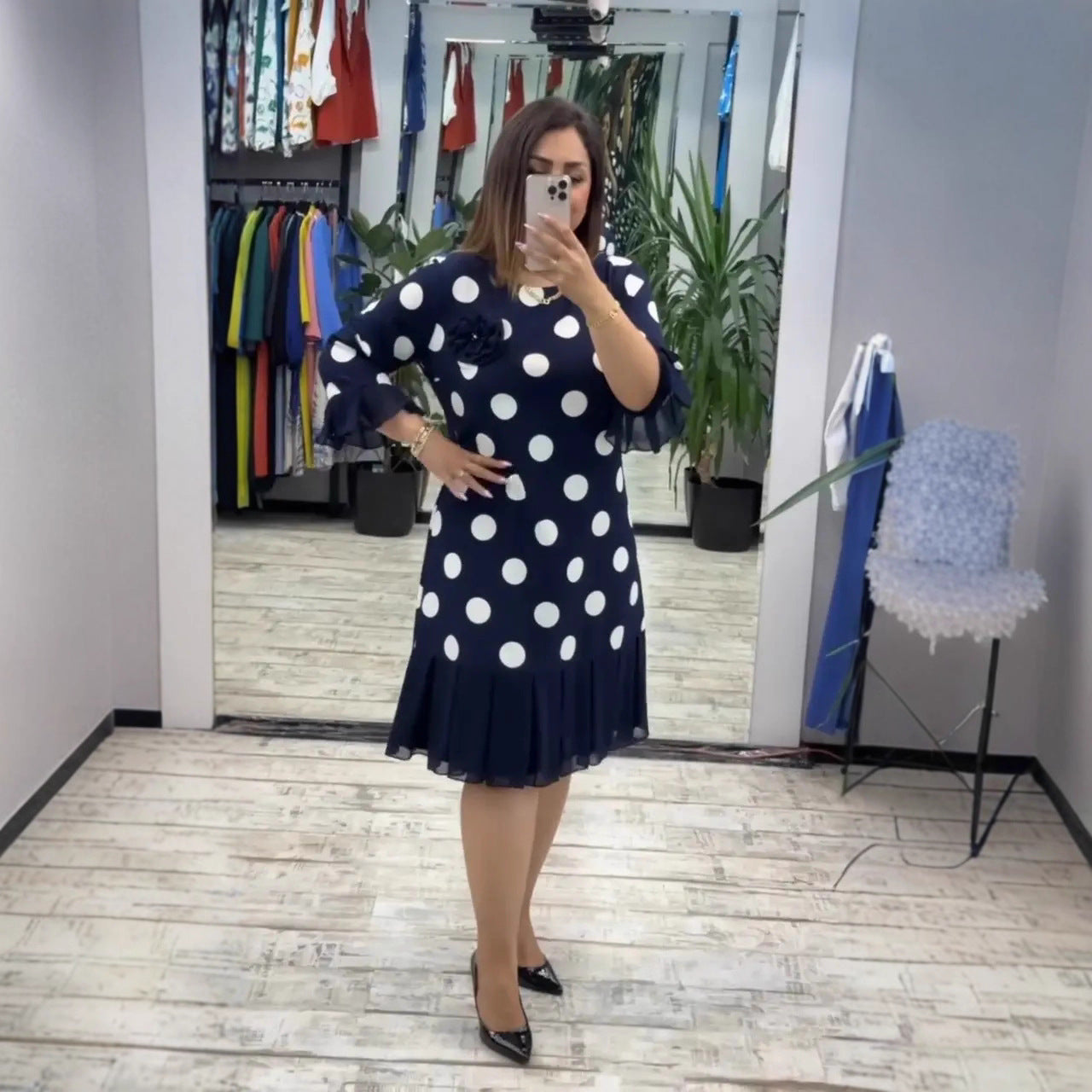 Women Dress | Casual Summer Modest Dress-Women Dress-Eltrendio
