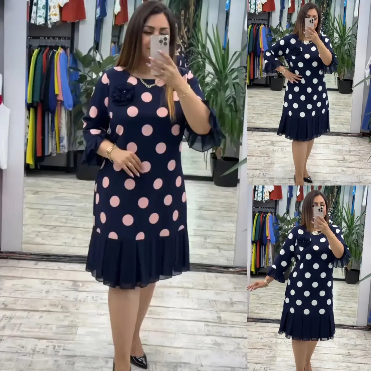 Women Dress | Casual Summer Modest Dress-Women Dress-Eltrendio