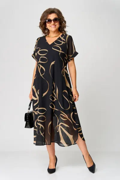 Women Dress | Midi Party Wedding Guest Dress-Women Dress-Eltrendio