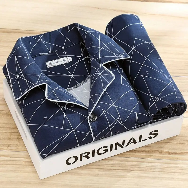 Mens Nightwear | Pyjama Set-Men Pajamas-Eltrendio