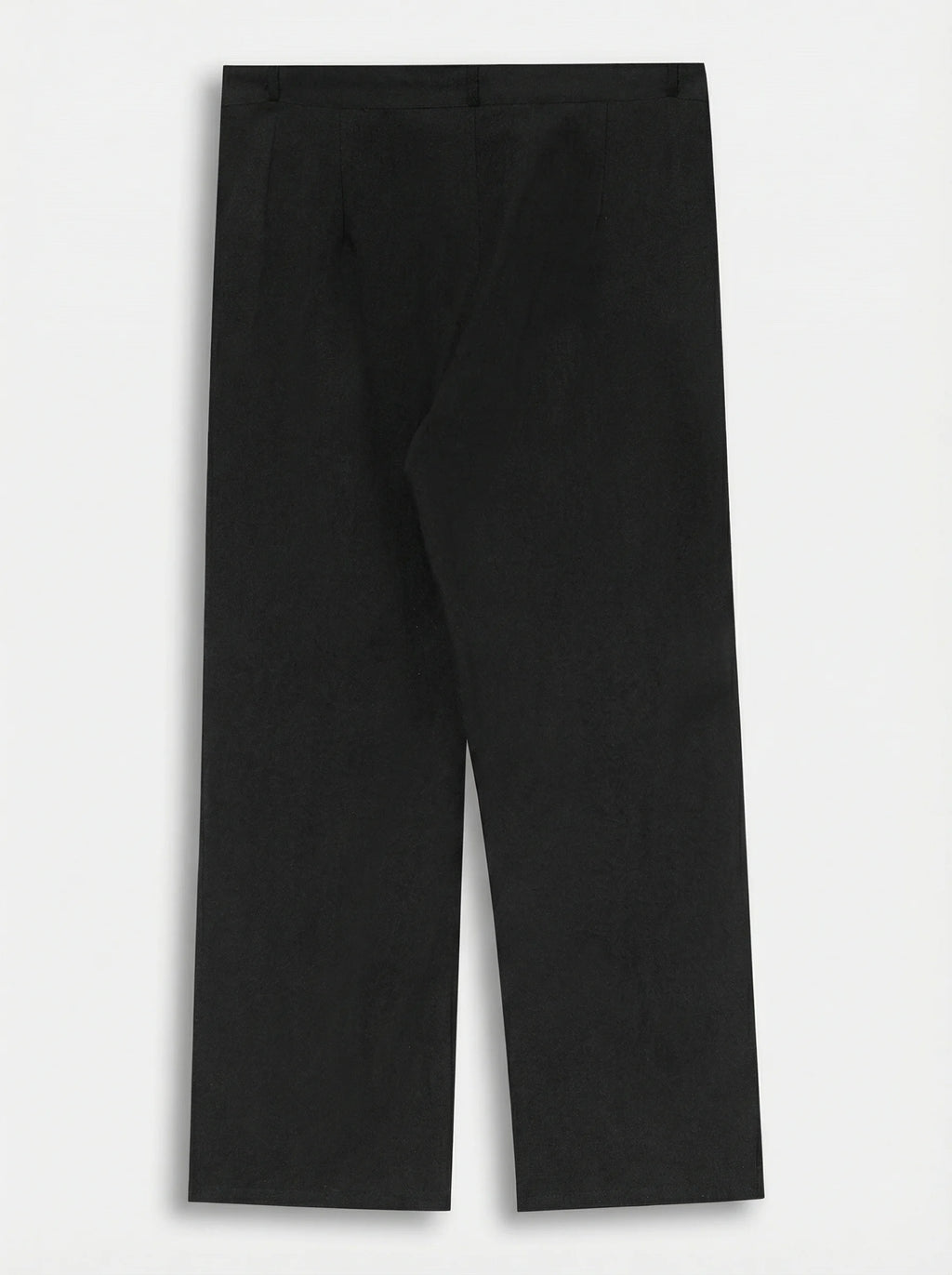 Men Wide Leg Trousers | Drawstring Waist Loose Summer Style-Men Trousers-Eltrendio