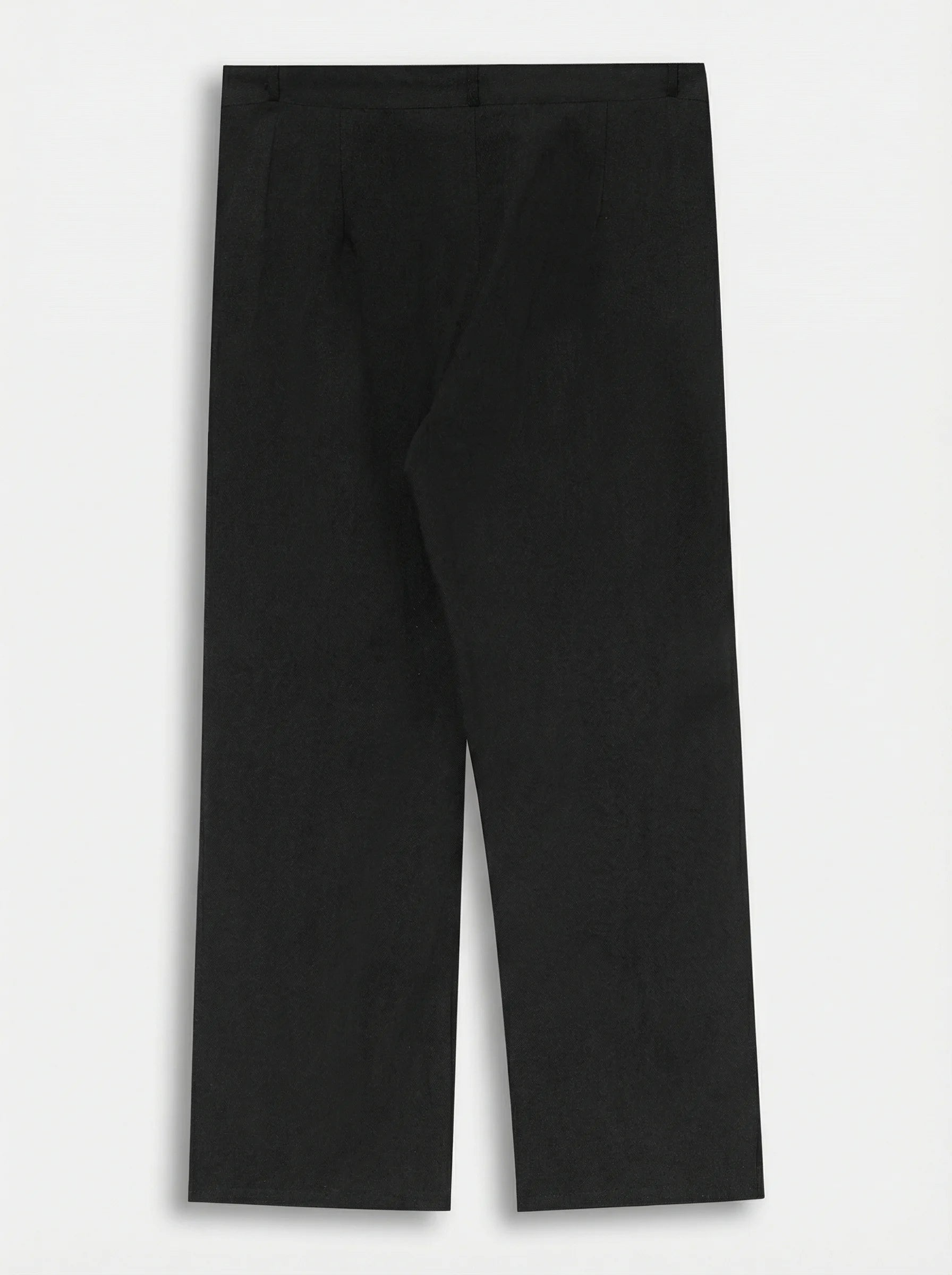 Men Wide Leg Trousers | Drawstring Waist Loose Summer Style-Men Trousers-Eltrendio