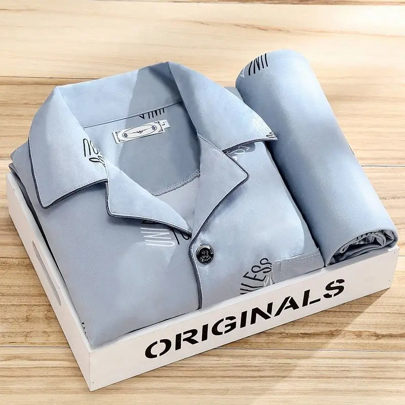 Mens Nightwear | Pyjama Set-Men Pajamas-Eltrendio