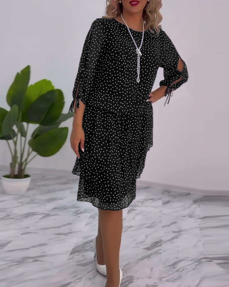 Women Dress | Elegant Summer Midi Dress-Women Dress-Eltrendio
