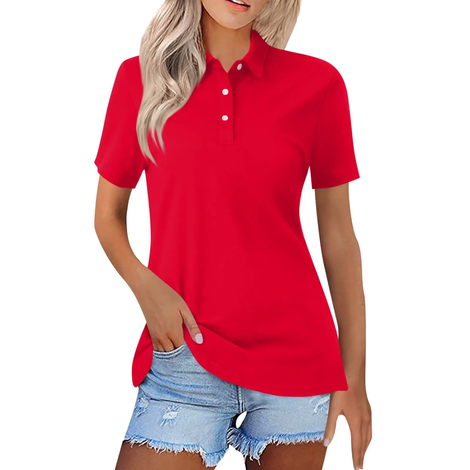 Women Polo Shirt | Casual Shirts For Women-Women Polo Shirt-Eltrendio
