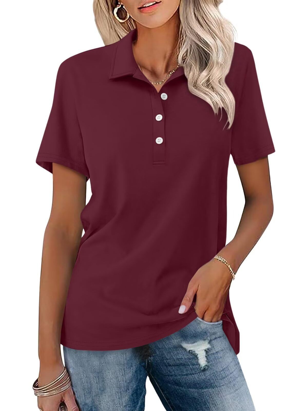 Women Polo Shirt | Casual Shirts For Women-Women Polo Shirt-Eltrendio