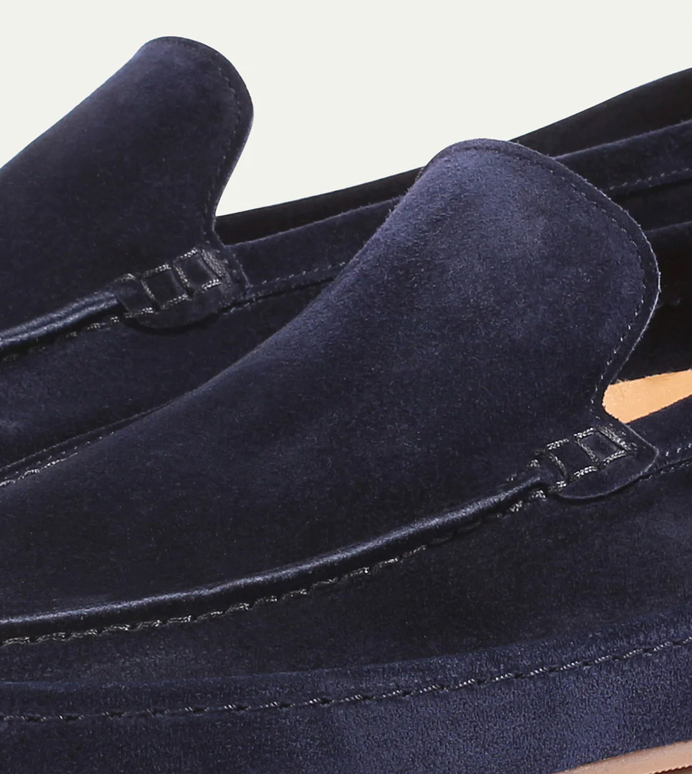 Sandford | Men’s Slip On Loafers | Moc Toe Low Profile Casual Wear-Men Shoes-Eltrendio