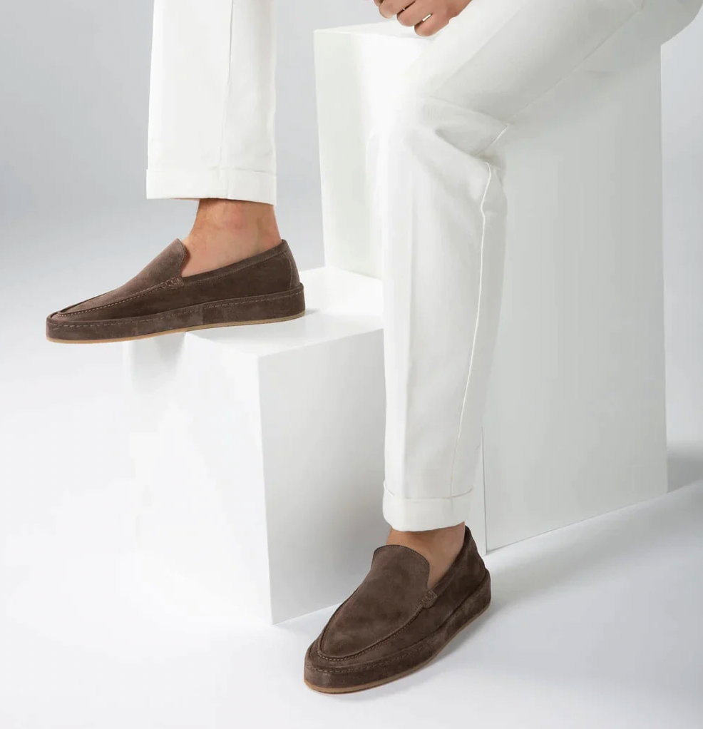 Sandford | Men’s Slip On Loafers | Moc Toe Low Profile Casual Wear-Men Shoes-Eltrendio